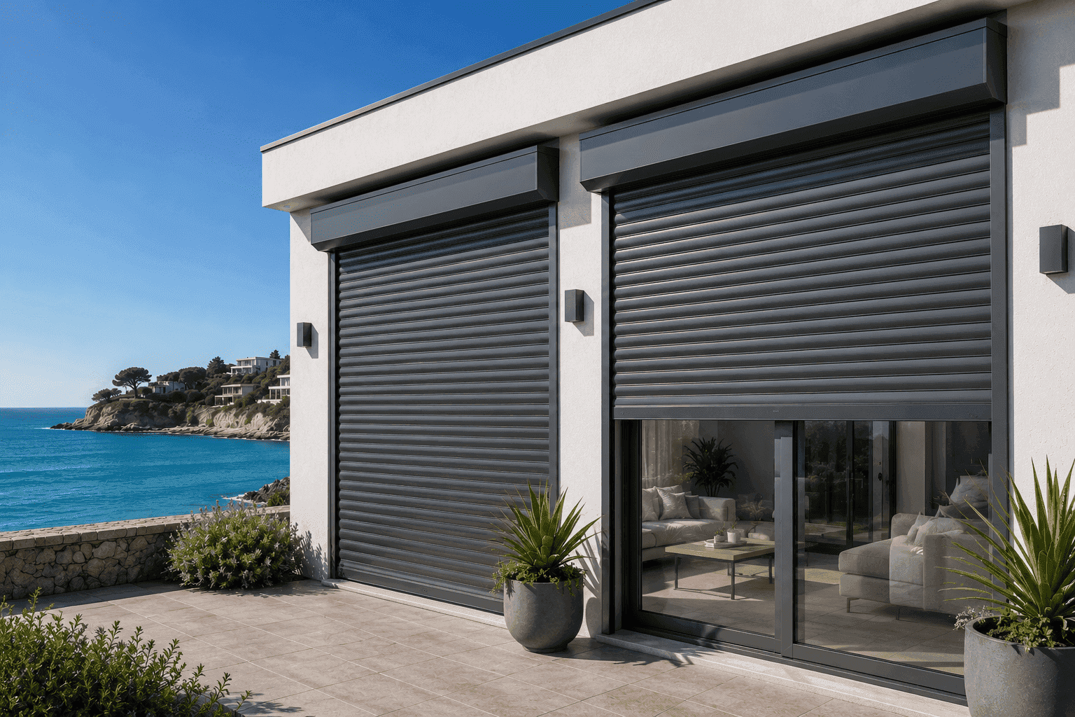 Quel volet choisir à Saint-Malo : roulant, battant, alu ou PVC — guide bord de mer